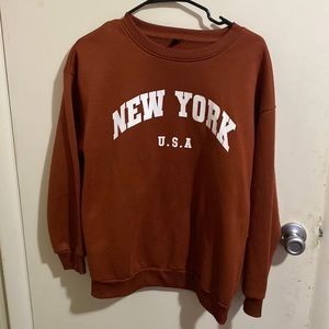 Brown New York Sweatshirt